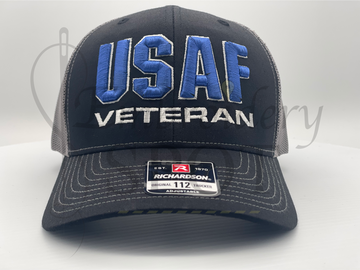 Air Force Veteran 3D Puff